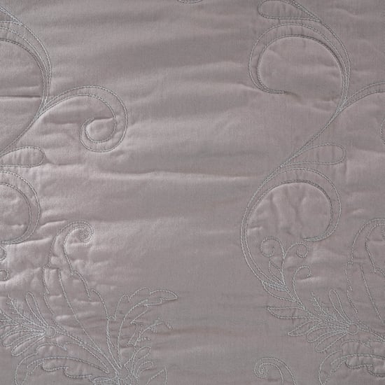 MASPAR Classical Ornate Cotton 8Pcs Embroidered Double Bed-In-A-Bag Set
