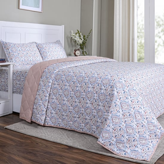 MASPAR Sensory Bloom Cotton Printed Double Quilt