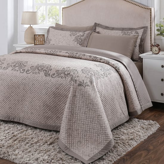 MASPAR Classical Ornate Cotton Printed Double Quilt