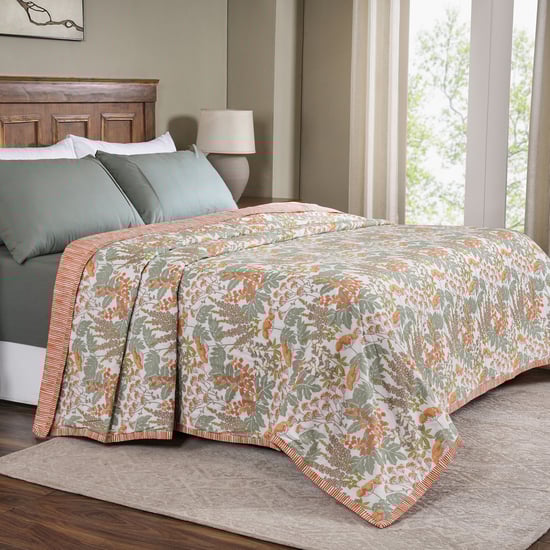 MASPAR Sensory Bloom Cotton Floral Print Double Dohar