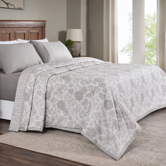 MASPAR Sensory Bloom Cotton Floral Print Double Dohar