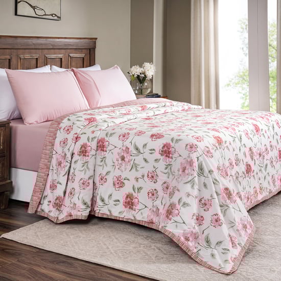 MASPAR Sensory Bloom Cotton Floral Print Double Dohar
