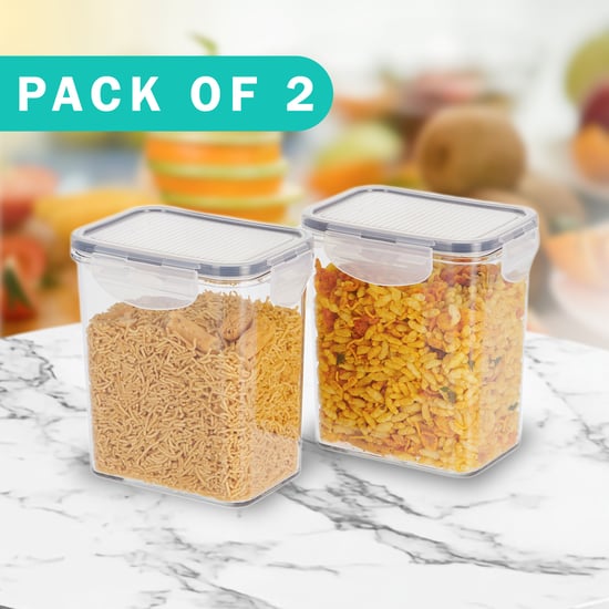 STEELO So Fresh Set of 2 PET Storage Containers - 1.4L