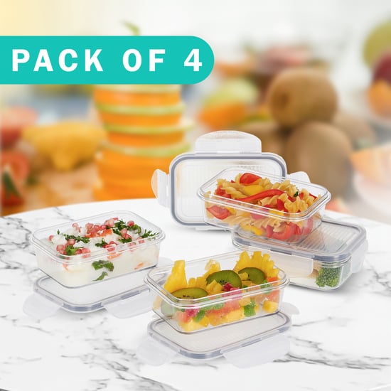 STEELO So Fresh Set of 4 PET Storage Containers - 300ml