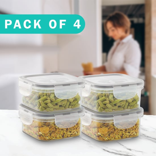 STEELO So Fresh Set of 4 PET Storage Containers - 400ml