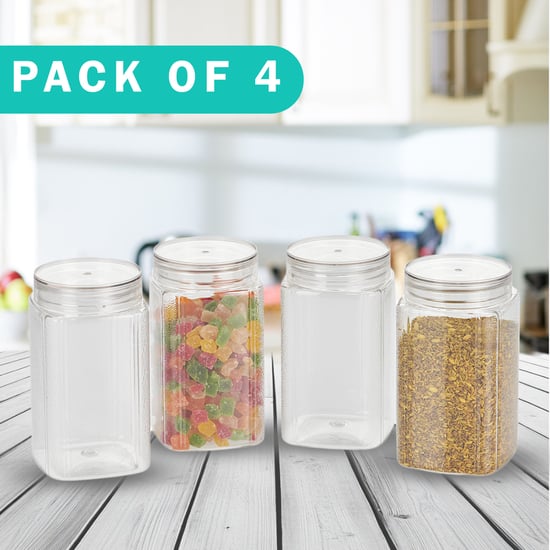 STEELO Varg Set of 4 PET Storage Containers - 1L