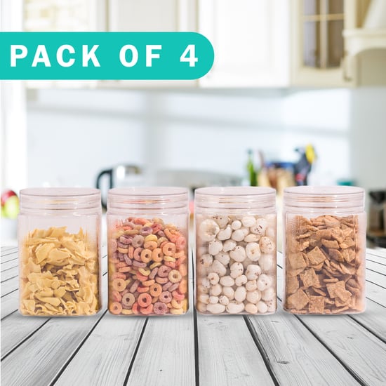 STEELO Varg Set of 4 PET Storage Containers - 1.25L