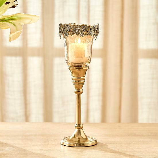Heritage Renew Range Glass Pedestal Votive Holder - Medium