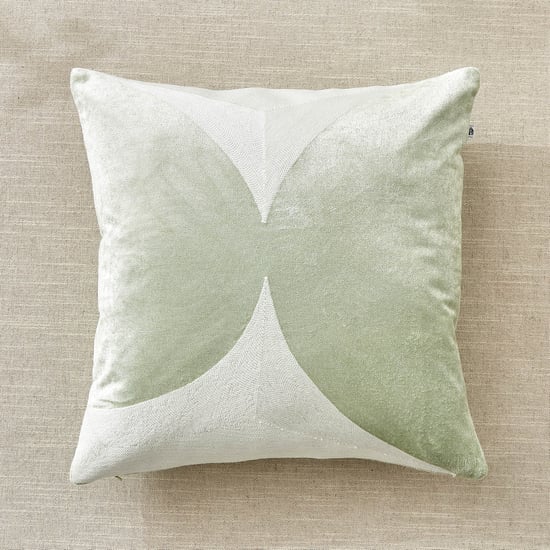 Sharon Whirl Embroidered Cushion Cover - 40x40cm