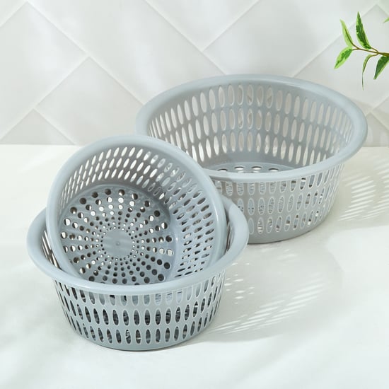 Fiesta Fierce Set of 3 Polypropylene Storage Baskets