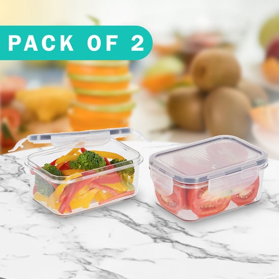 STEELO So Fresh Set of 2 PET Storage Containers - 500ml