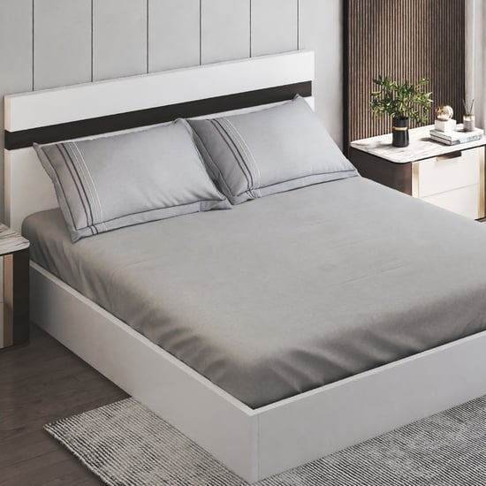 Opulence Cotton 300TC 3Pcs King Fitted Bedsheet Set