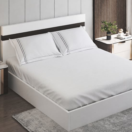 Opulence Pique Cotton 300TC 3Pcs Super King Bedsheet Set