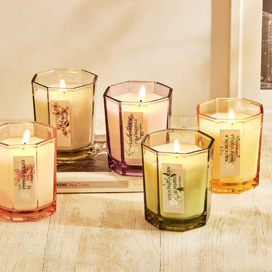 Utopia Refresh Bouquet White Musk and Warm Vanilla Scented Jar Candle