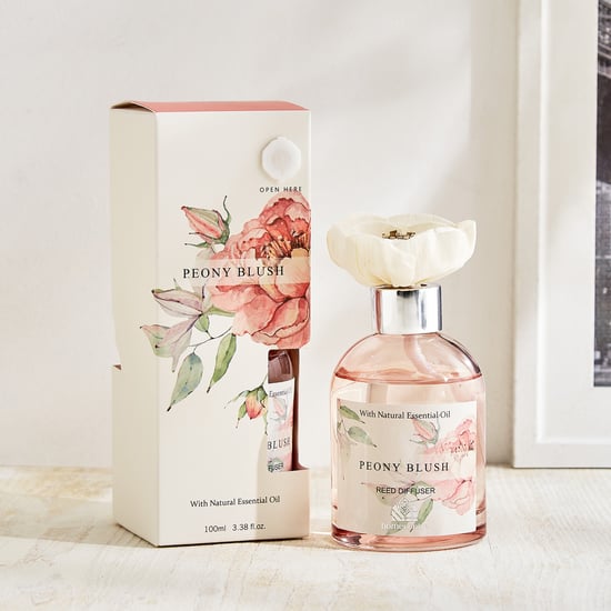 Utopia Refresh Bouquet Peony Blush Reed Diffuser with Sola Flower