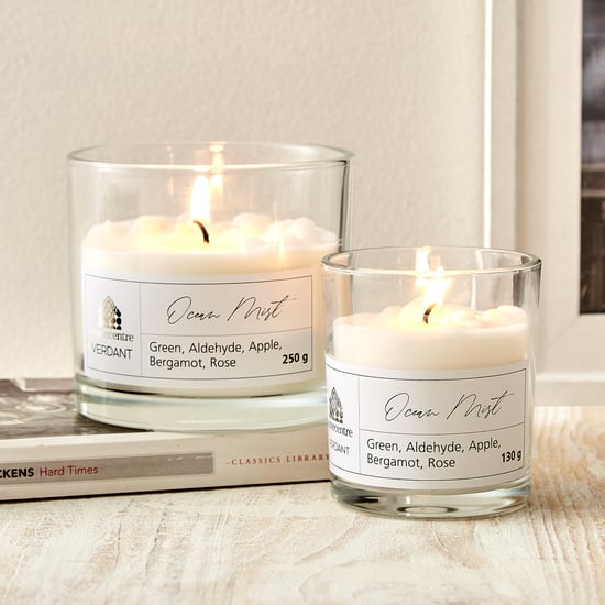 Verdant Ocean Mist Scented Jar Candle