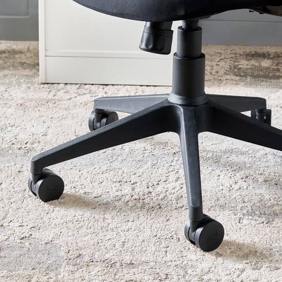 Yuva Zenith Mesh High Back Office Chair - Black