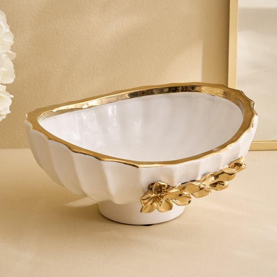 Stellar Celestial Orla Porcelain Floral Decorative Bowl