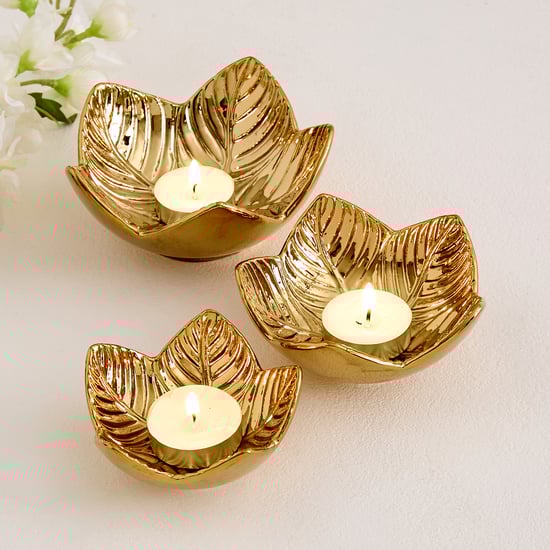 Stellar Fantasy Eldor Set of 3 Ceramic T-Light Holders