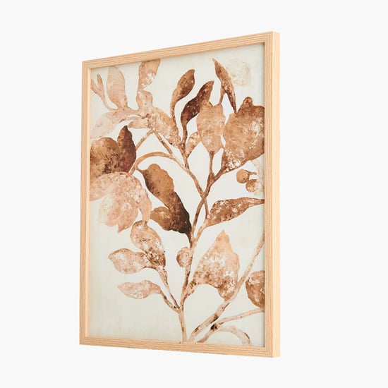 Brezza Twist Set of 2 Canvas Floral Picture Frames