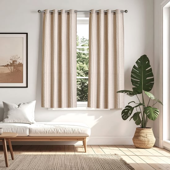 Ashley Set of 2 Embroidered Light-Filtering Window Curtains