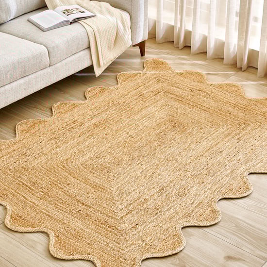 Natura Luma Jute Woven Carpet - 210x150cm