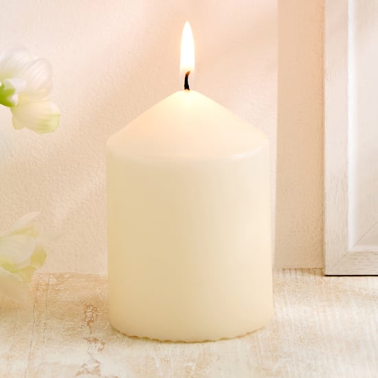 Claire Unscented Pillar Candle