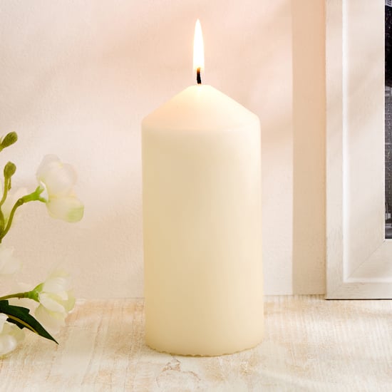 Claire Unscented Pillar Candle