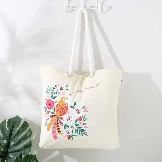 Minerals Cotton Printed Tote Bag