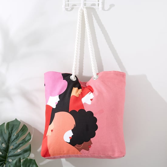Minerals Cotton Printed Tote Bag