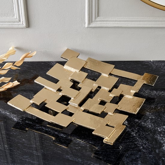 Brim Royale Blocks Aluminium Decorative Platter