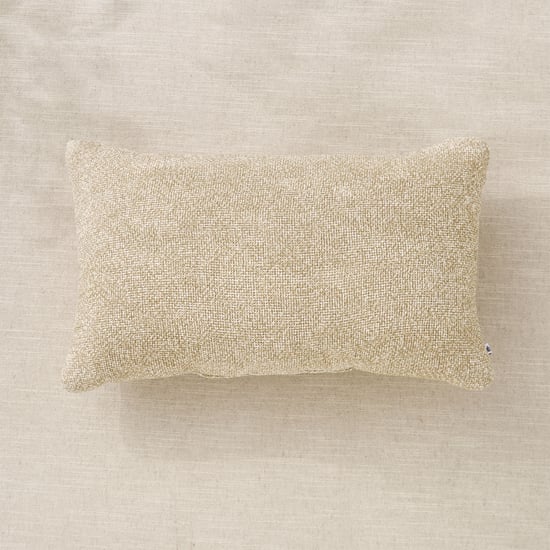 Jute Haze Impression Woven Filled Cushion - 50x30cm