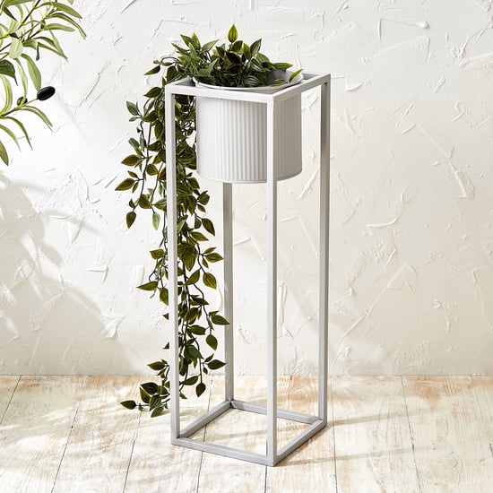 Lets Garden Rustica Metal Floor Planter