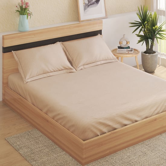 Sundried Sanctuary Cotton 210TC Printed 3Pcs Super King Bedsheet Set