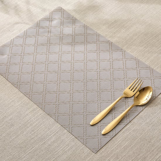 Eden Geometric Set of 6 PVC Placemats