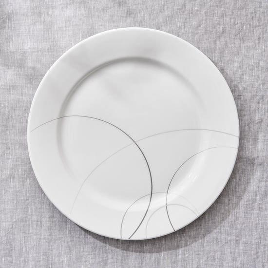 Lucas Linio Bone China Printed Dinner Plate - 27cm