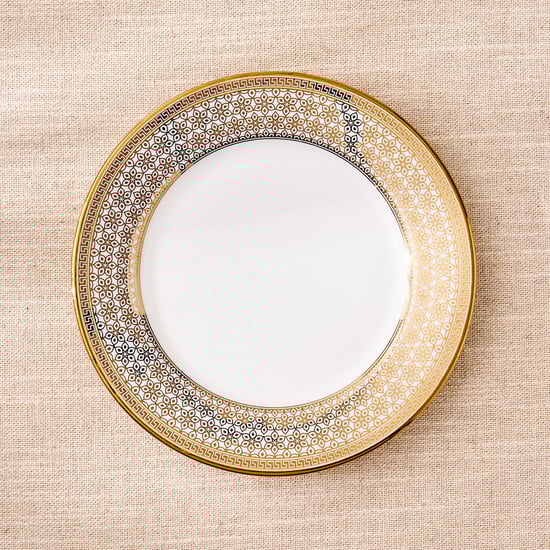 Midas Classic Bone China Printed Side Plate - 18.5cm