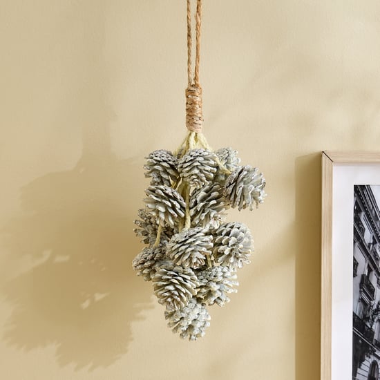 Lets Garden Nest Artificial Pine Fruit Hanging Plant