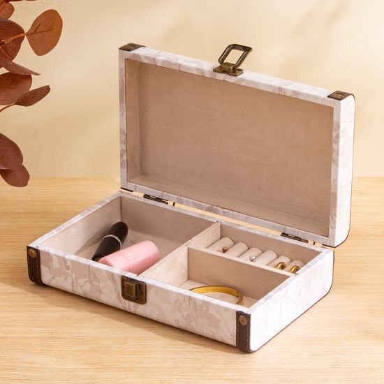Oxley Umang Wooden Printed 3-Compartment Gift Box