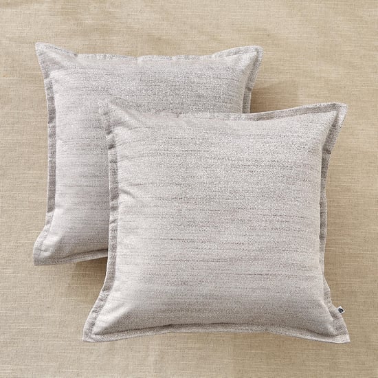 Drift Set of 2 Woven Cushion Covers - 40x40cm