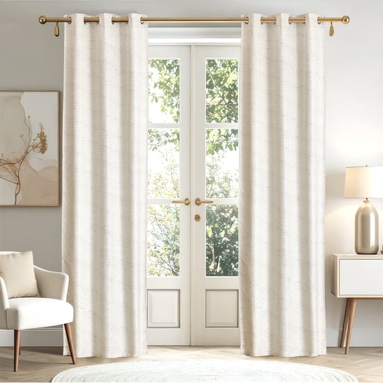 Drift Set of 2 Blackout Door Curtains - 9ft