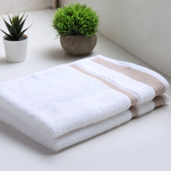 SPACES Hygro Set of 2 Cotton Hand Towels - 60x40cm