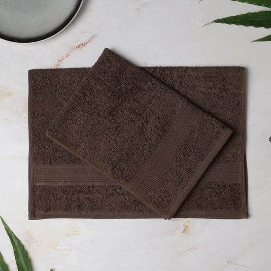 SPACES Day2Day Set of 2 Cotton Hand Towels - 60x40cm