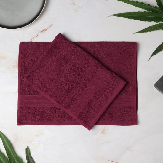 SPACES Day2Day Set of 2 Cotton Hand Towels - 60x40cm