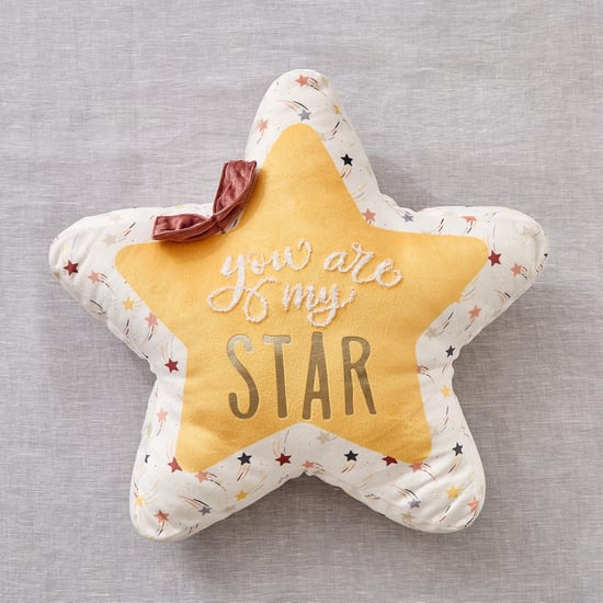 Slate Kids Printed Star Filled Cushion - 40x40cm