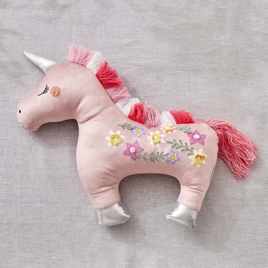 Slate Kids Printed Unicorn Filled Cushion - 50x44cm