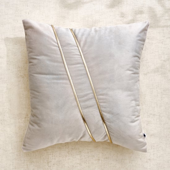 Glimmer Dusk Velluxe Striped Cushion Cover - 40x40cm