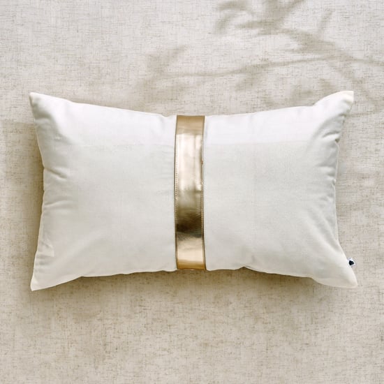 Glimmer Luxe Velluxe Belt Detail Cushion Cover - 50x30cm