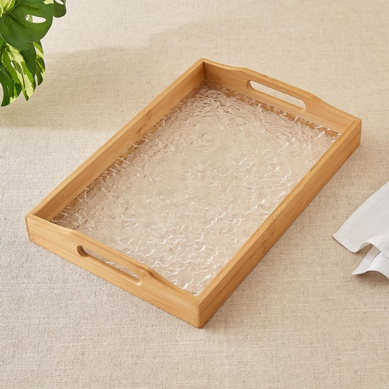 Zyra Vista Bamboo Serving Tray - 35x24x5cm