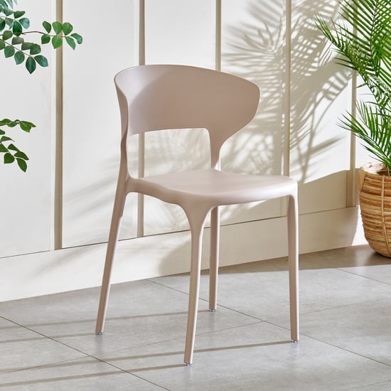 Capri NXT Polypropylene Cafe Chair - Beige